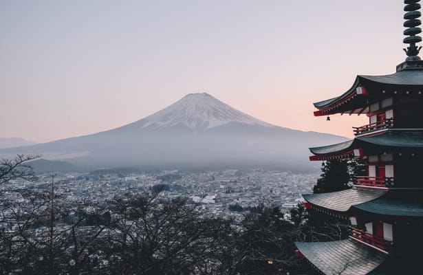 Viajar a Japón desde Colombia